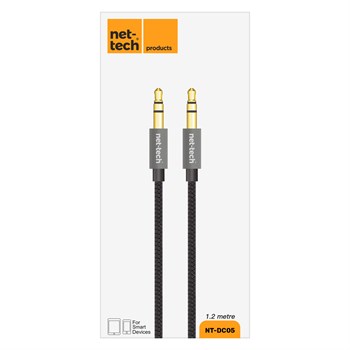 Nettech NT-DC05 Plastik 100 Cm 3.5 mm Jack Data Kablo NT-DC05