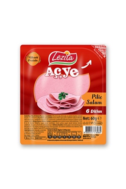 Lezita Aç Ye Piliç Salam 6 Dilim 60 Gr