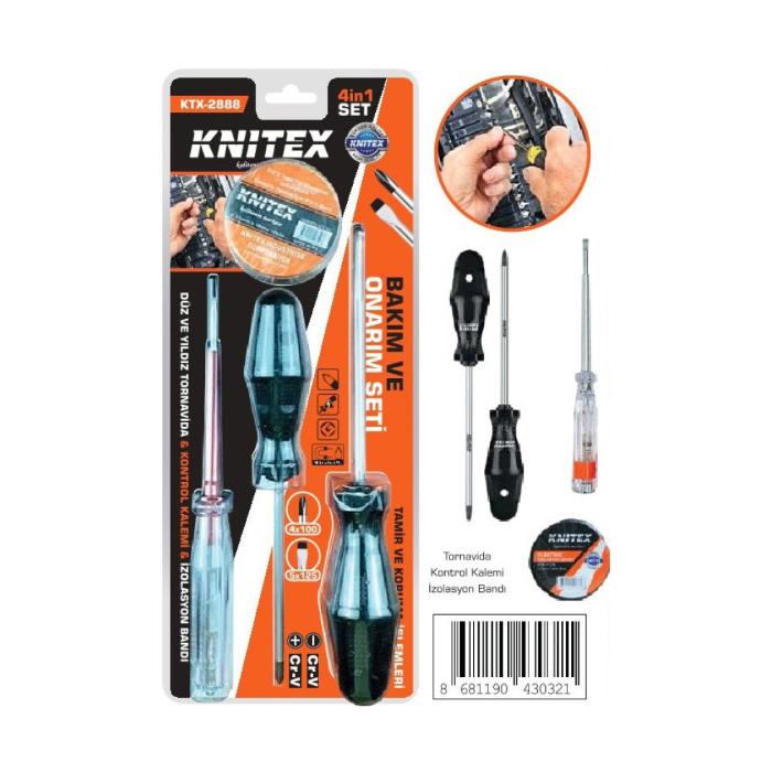 Knitex Bakım Ve Onarım Seti 4 lü