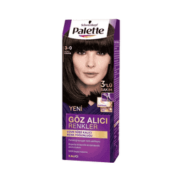 Palette Basic Koyu Kahve Saç Boyası 3-0