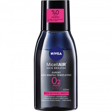 Nivea Çift Fazlı Göz Makyaj Temizleyici Micellair Expert 125 ml