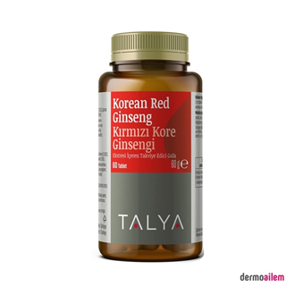 Talya Kırmızı Kore Ginsengi 60 Tablet