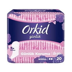 Okrid To Go Günlük Koruma Ped Normal 20'li