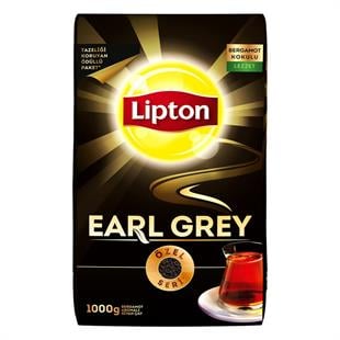 Lipton Earl Grey Tea Bergamot Aromalı Siyah Çay 1 kg