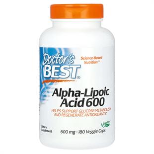 Doctor's Best Alpha Lipoic Acid 600 mg 180 Veggie Kapsül