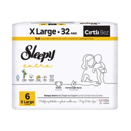 Sleepy XL Çocuk Bezi 32'li