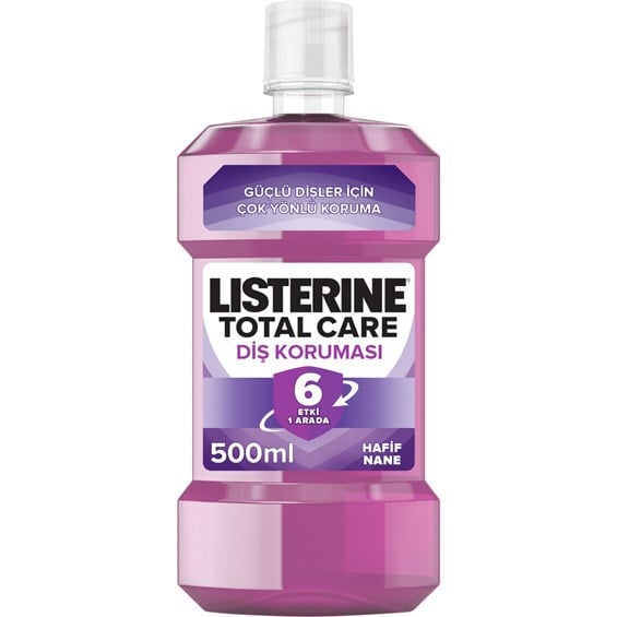 Listerine Total Care Diş Koruması 6 Etkili Gargara 500 ml