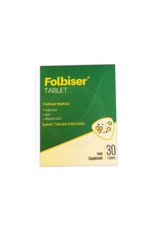 Folbiser Folik Asit 30 Tablet