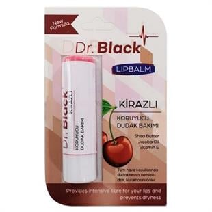 Dr. Black Lip Balm Kirazlı