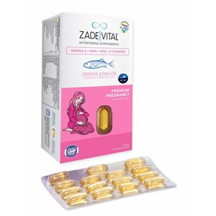 Zade Vital Omega3 Premium Pregnancy 30 Kapsül