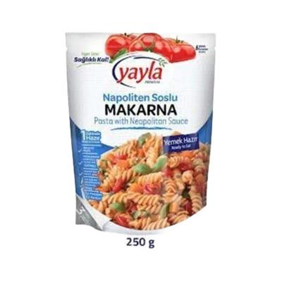 YAYLA HAZIR YEMEK 250gr NAPOLITEN SOSLU MAKARNA