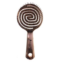 Nascita 3D Flexi Kontrol Açma Tarama Saç Fırçası Krom - 35