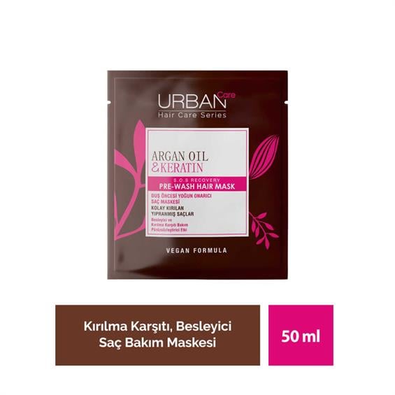 Urban Saç Bakım Maske Argan Oil&Keratin 50 ml