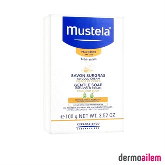 Mustela Gentle Soap Face - Yüz Ve Vücut Için Kalıp Sabun 100gr