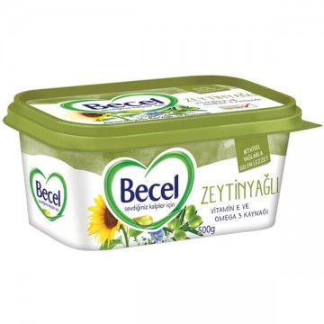 BECEL ZEYTİNYAĞLI KASE MARGARİN 500 GR