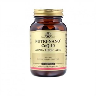 Solgar Nutri-Nano CoQ-10-Alp 60 Kapsül