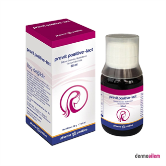 Previt Positive-Lact Sıvı Takviye Edici Gıda 50ml
