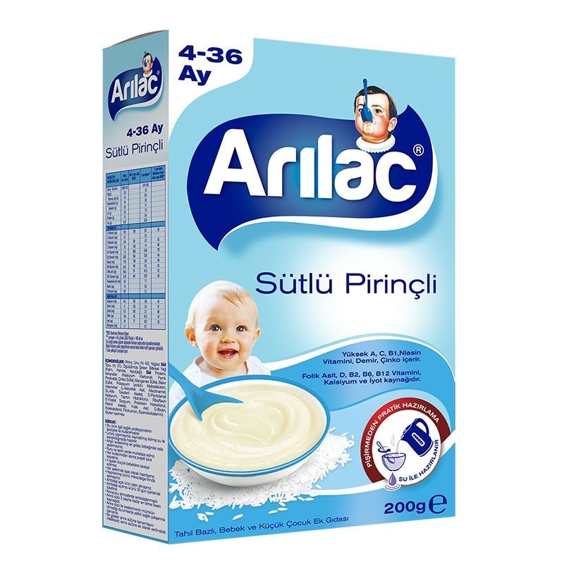 Arılac Sütlü Pirinçli 200 Gr