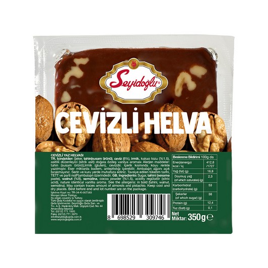 SEYIDOGLU HELVA CEVIZLI 350 GR