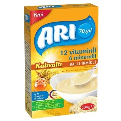 Arı Mama Pirinç Unu Kahvaltı Ballı İrmikli 200 gr