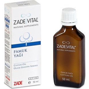 Zade Vital Pamuk Yaği 50 Ml