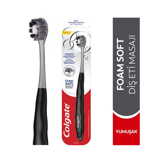 Colgate Foam Soft Charcoal Diş Fırçası