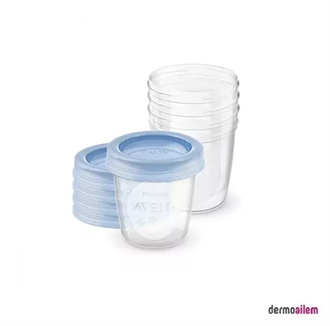 Philips Avent SCF619/05 5'li Süt Saklama Kapları