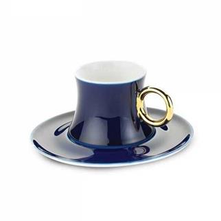 Korkmaz A8661 Freedom 6lı Mavi Kahve Fincan Takımı