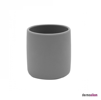 OİOİ Silikon Mini Gri Bardak