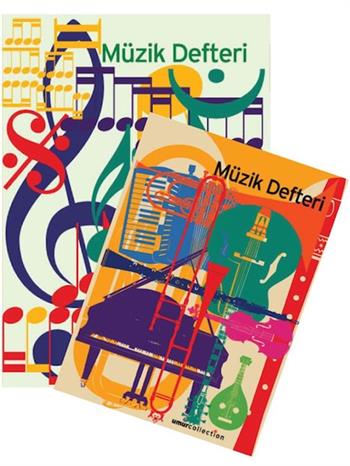 Umur A4 20yp Müzik Defteri Karton Kapak U23007