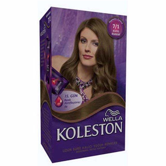 Koleston Kit Saç Boyası 7/1 Küllü Kumral
