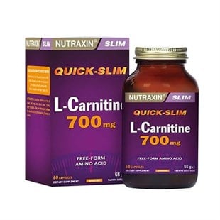 Nutraxin L-Carnitine 60 Kapsül