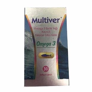 Multiver Omega 3 30 Kapsül