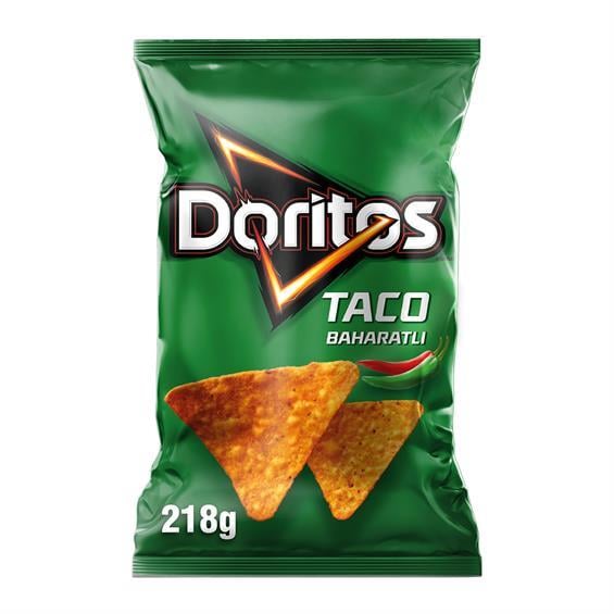 Doritos Taco Baharatlı Mısır Cipsi Mega Boy 218 Gr