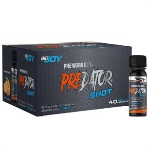 BigJoy Sports Predator Shot 60 ml 20'li 40 servis