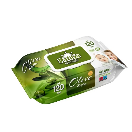 Pafilya Islak Havlu Zeytin 120'li