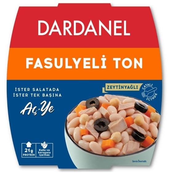 Dardanel Aç -Ye Fasulyeli 160 gr