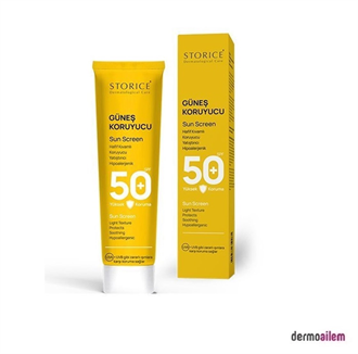 Storice Güneş Koruyucu Bakım Kremi Spf 50+ Faktör 40ml