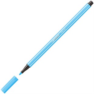 Stabilo Pen 68 Kalın Uçlu Keçeli Kalem 1 MM Açık Mavi 68/31