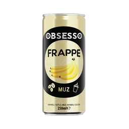 Obsesso Frappe Muzlu Soğuk Kahve 250 ml