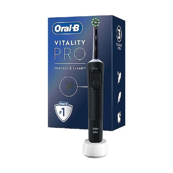 Oral-B Şarjlı Vitality Pro Siyah Diş Fırçası