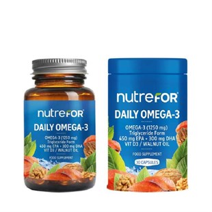 Nutrefor Daily Omega-3 30 Kapsül
