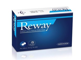 Reway 5-HTP İçeren Takviye Edici Gıda 750 mg 30 Tablet