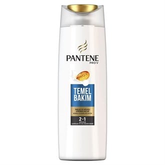 Pantene 2si 1 Arada Şampuan ve Saç Bakım Kremi Temel Bakım 500 ml