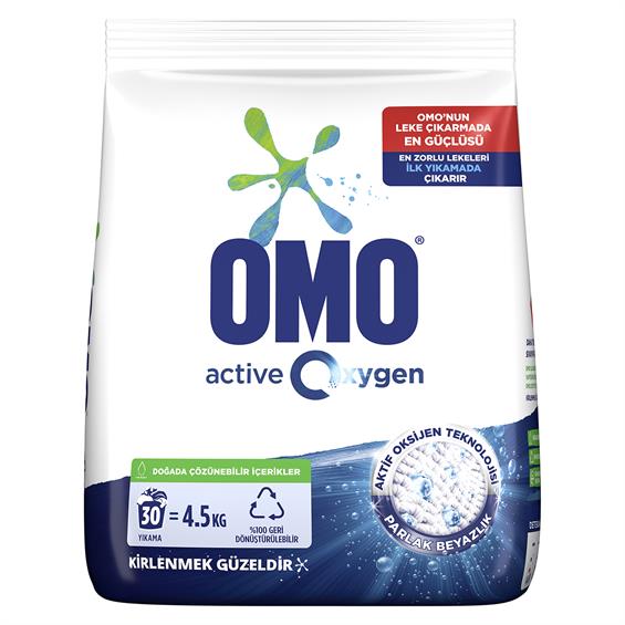 Omo Matik Active Oxygen Toz Deterjan 4.5 kg
