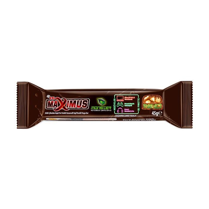 Eti Maximus Monster Yer Fıstıklı Bar 45 Gr