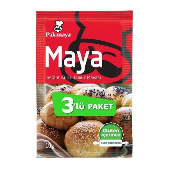 Pakmaya Instant Maya 3'Lü 30 G
