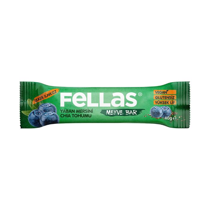 FELLAS MEYVE BAR CHIA & YABAN MERSINI 40 GR