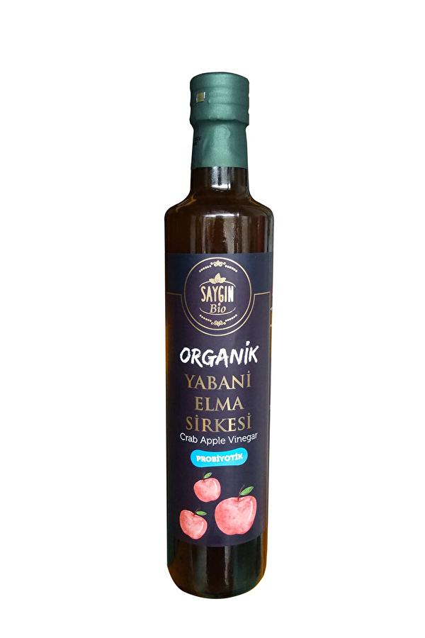 Saygın Organik Yabani Elma Sirkesi 500 ml