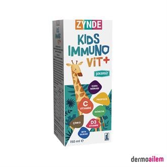 Zynde Kids Immuno Vit+ Sıvı Şurup 150 ml